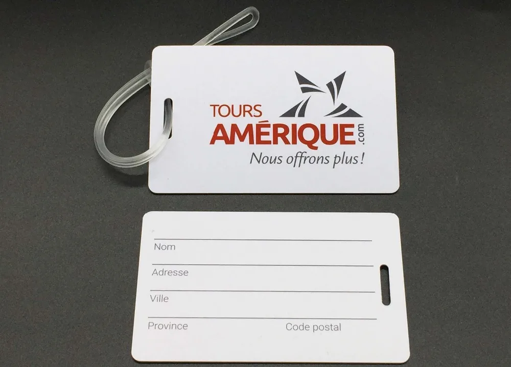 Luggage tag Suitcase name and address Label ID tag Novelty Holiday Travel Bagtag