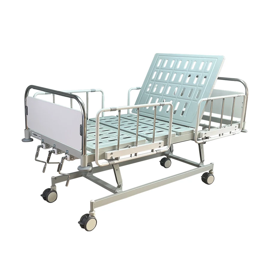 ORP-BMT32 3 Function Adjustable Patient Bed Mental 3 Cranks Manual Medical Hospital Beds