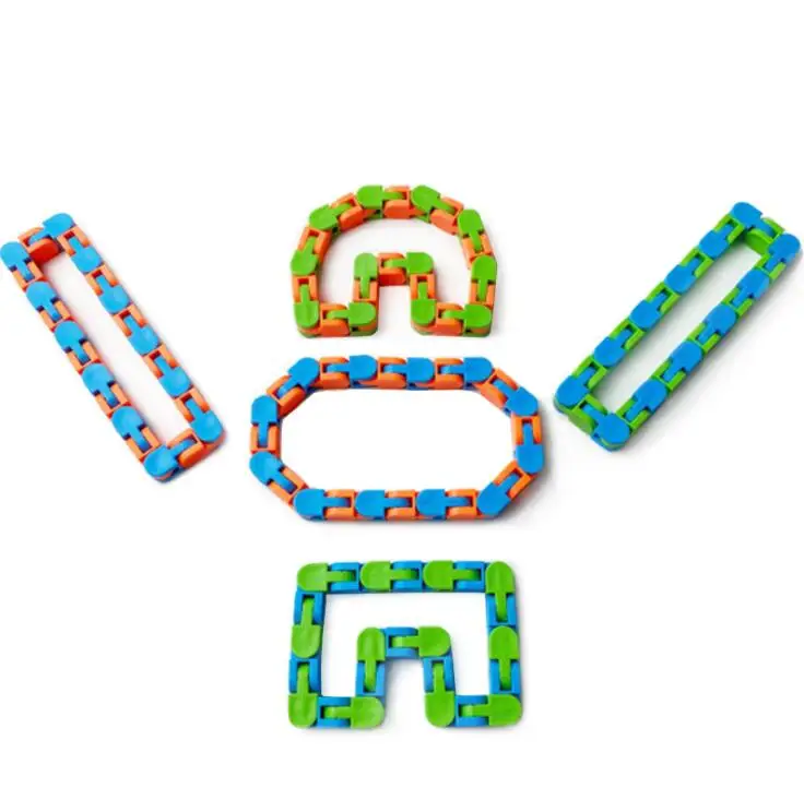 Amazon hot sale Wacky Tracks Snap Fidget Toys wholesale price Stress Relief fidget toys with wacky track