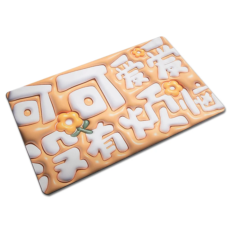 2023 Non Slip 5d Diatom Mud Mats Super Absorbent Bath Mat 3d Print Carpet Diatom Mud Door Mat for Bathroom Bath Rug 1 Piece Oval