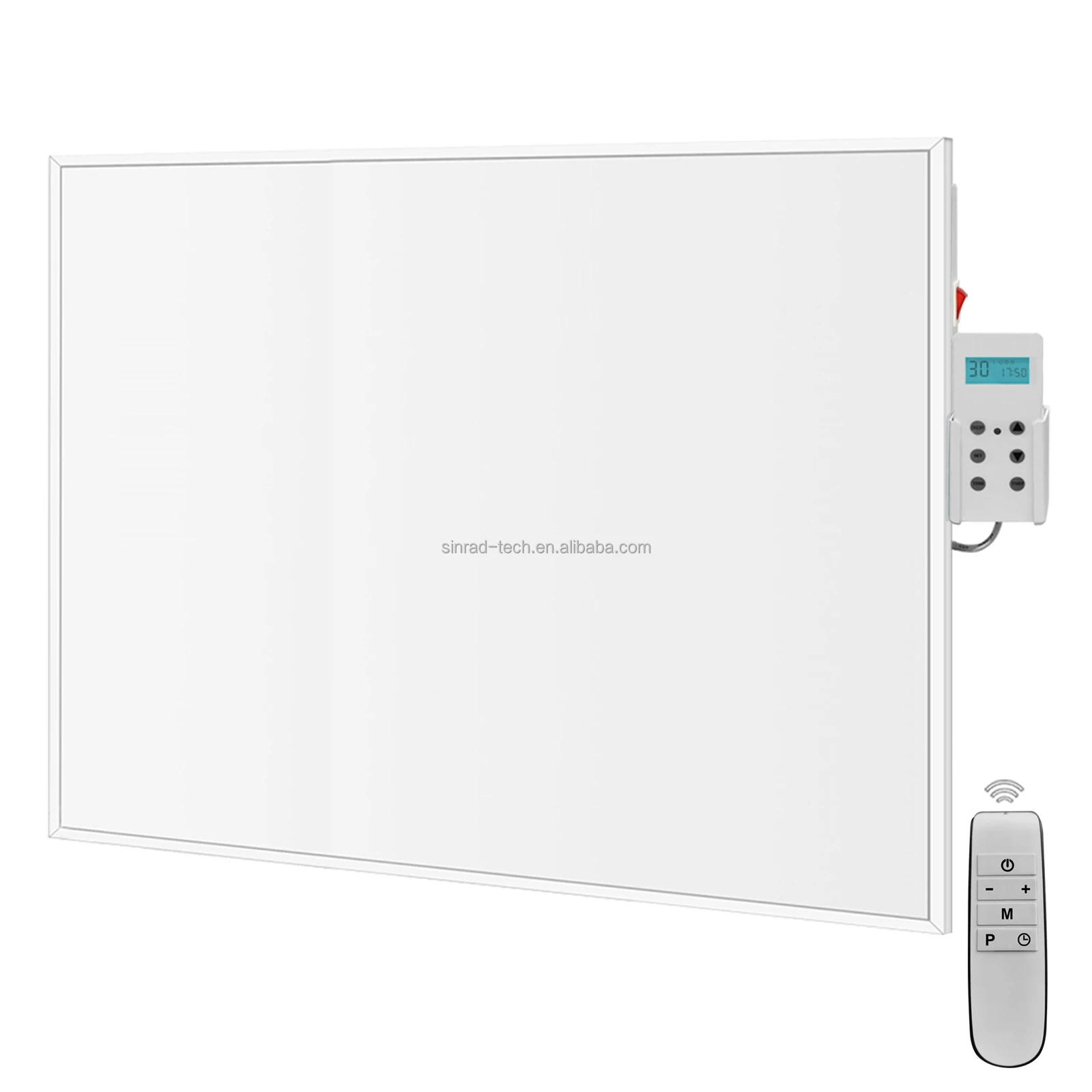 white or Customized pictures Electronic control with LCD interface  double over heat protection C040 400W IR panel heaters