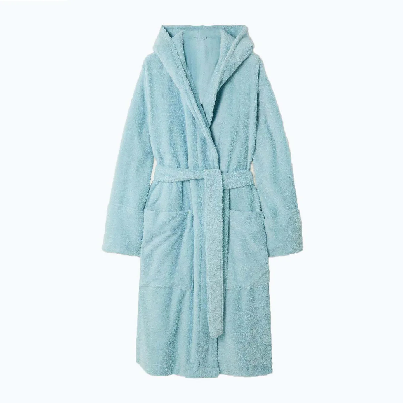 Factory Wholesale Cotton Terry Custom Towel Bathrobe Set