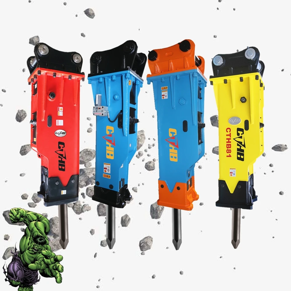 INDECO hydraulic hammer for construction demolition