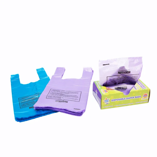 Disposable Plastic Baby Diaper Nappy Diaper Bag