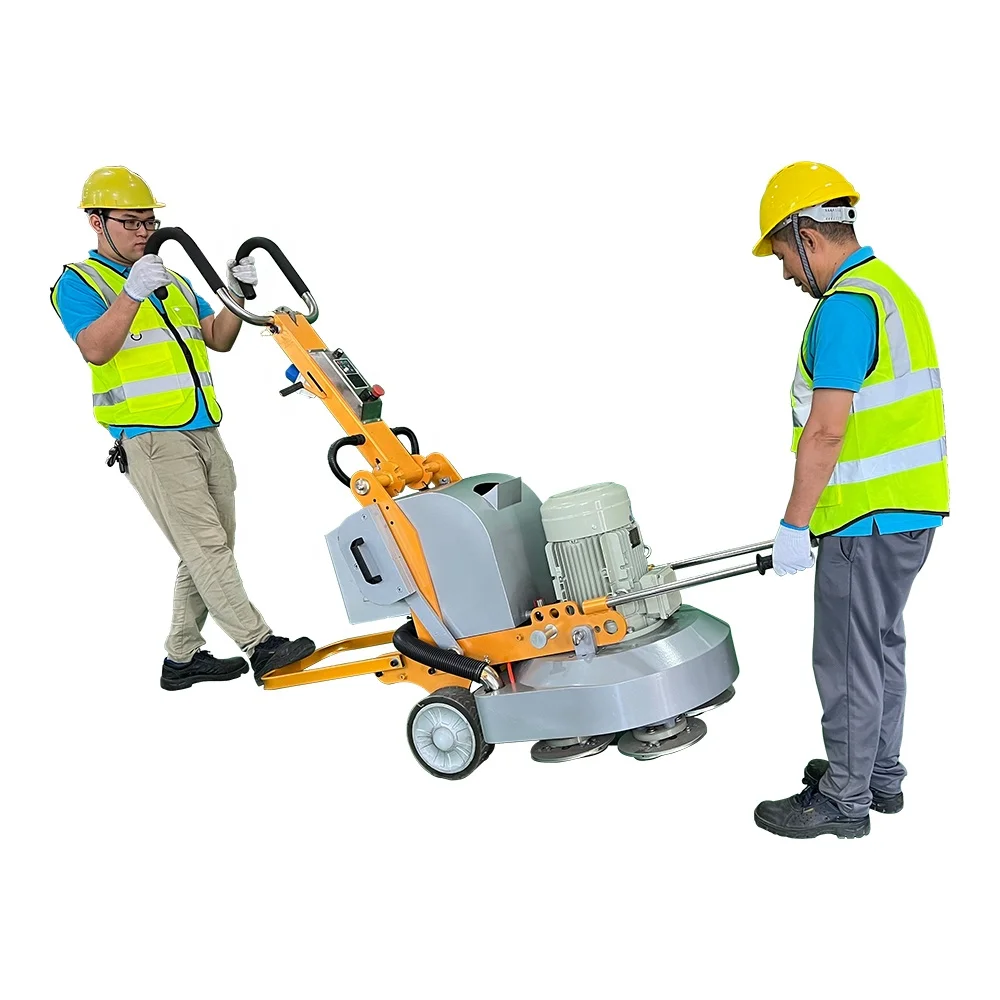 High Power 850mm Remote Control Self-propelled Planetary Emery Ground Concrete Floor Polisher Grinder Polishing Grinding Machine