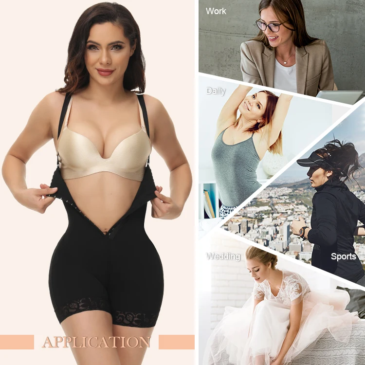 Wholesale Women Tummy Control Butt Lifter Hip Full Body Shaper Thigh Slimmer Shorts Waist Trainer Slimming Underwear