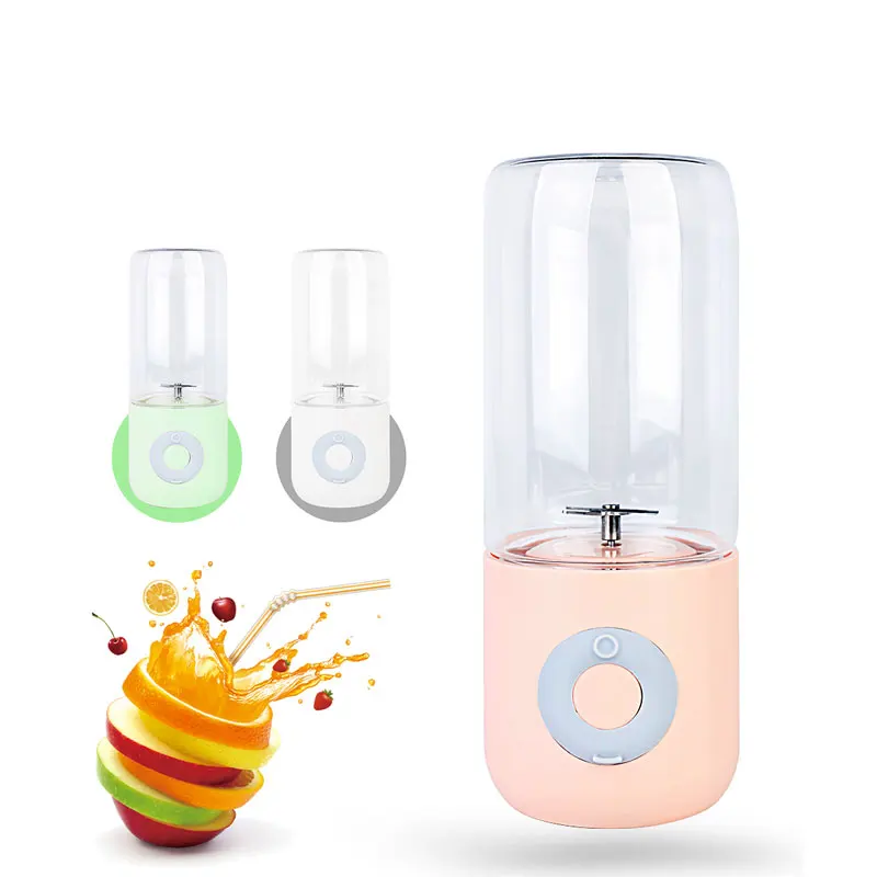 Custom USB Wireless Personal Mini Shakes and Smoothies Juicer Cup Portable Travel Juicer Blender