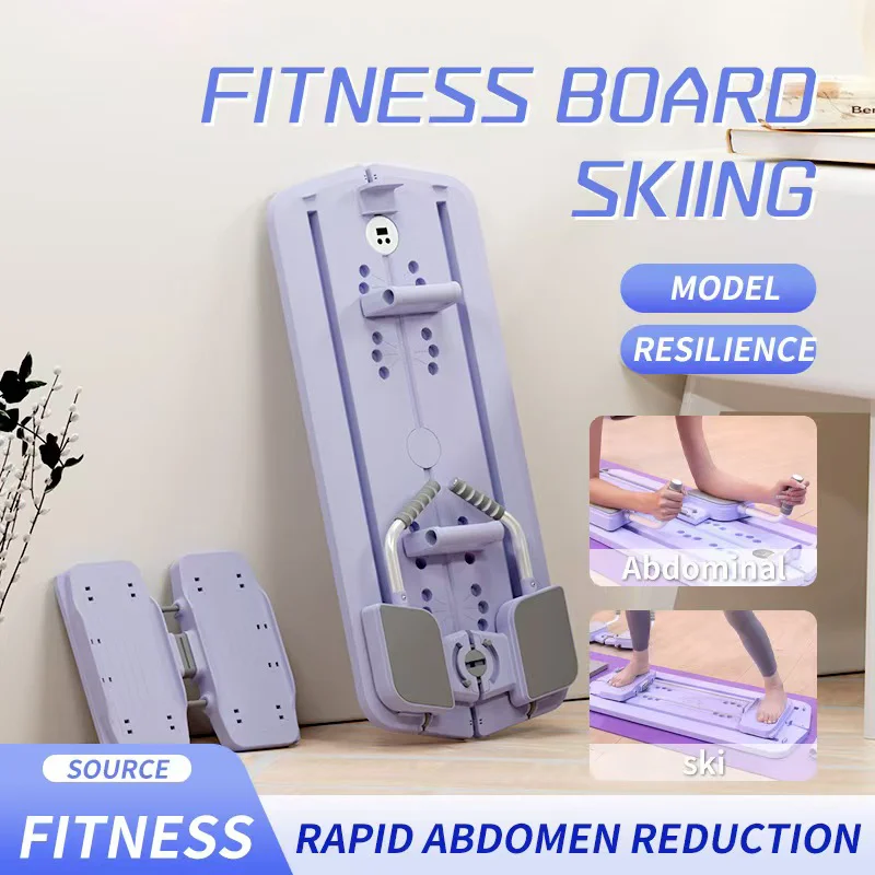RS New Design Fitness Strength Training Push Up Board System Multi-Functional Push Up Board with Skiing pad