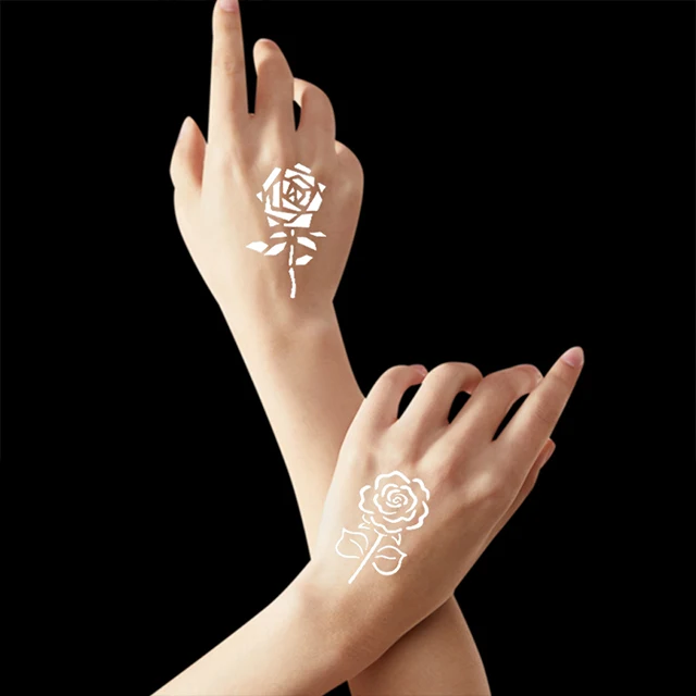 OEM custom tattoo products Butterfly pattern henna sticker tattoo stencils stuff supplies semi permanent tattoo non-toxic OEM