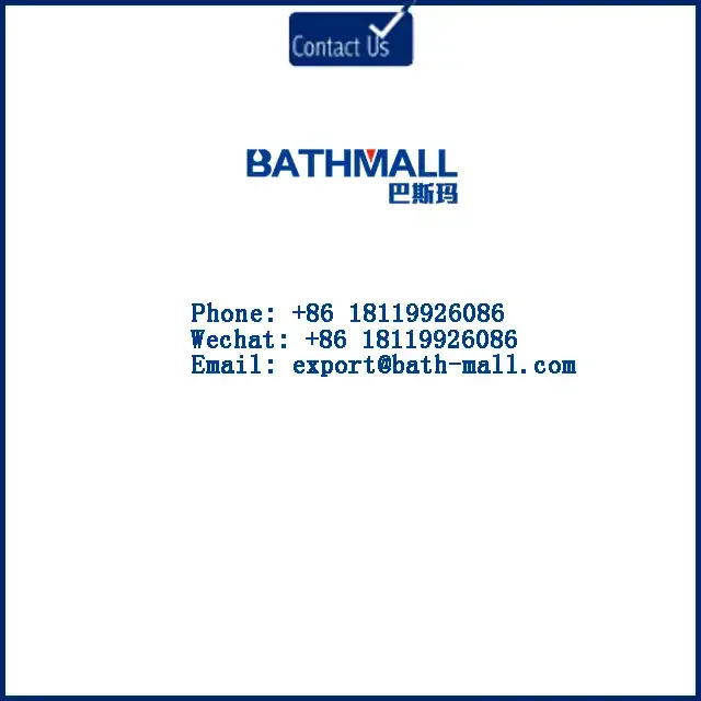 2024 BATHMALL Approved Integral Flange Shower Pan Base