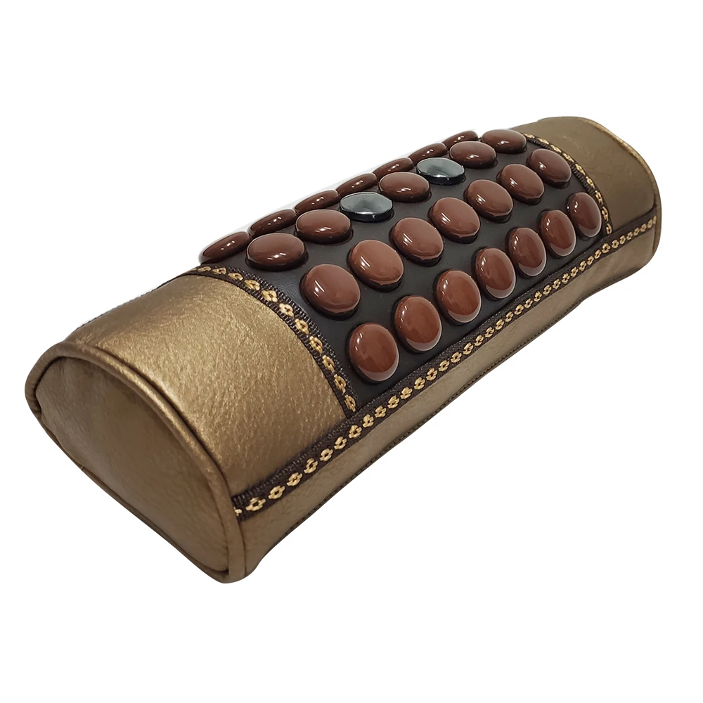 Ldfjkyp 2021usb установлен природные излучение в дальнем инфракрасном диапазоне турмалиновый нефритовый теплая Массажная подушка для шеи сна массаж шеи