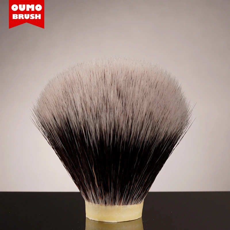 OUMOBRUSH -High End Imitate Finest Two Badger Hair Synthetic Hair Shaving Foam Brush other shaving &hair removal products