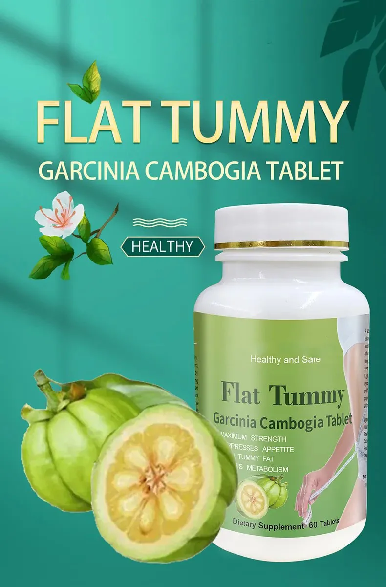 Lifegarden Flat Tummy Pills Garcinia Cambogia Extract Loss Products Fat Burning Capsules Detox Belly Slimming Pills