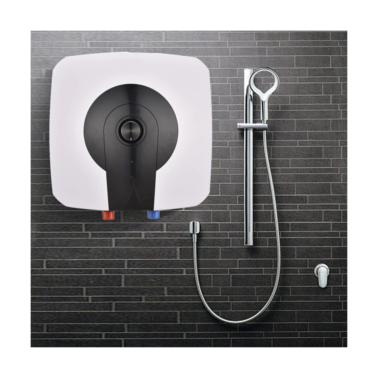 Small Water Heater 10L 15L Round Model 220V Under Sink Mini Water Heater 1500W 2000W with Free Spare Parts
