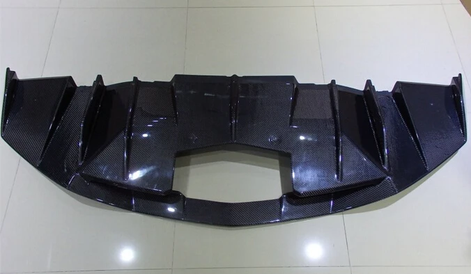 DMC style car dry carbon body kit auto body parts rear back diffuser lip for Lamborghini LP700 Aventador 2011-2016Y