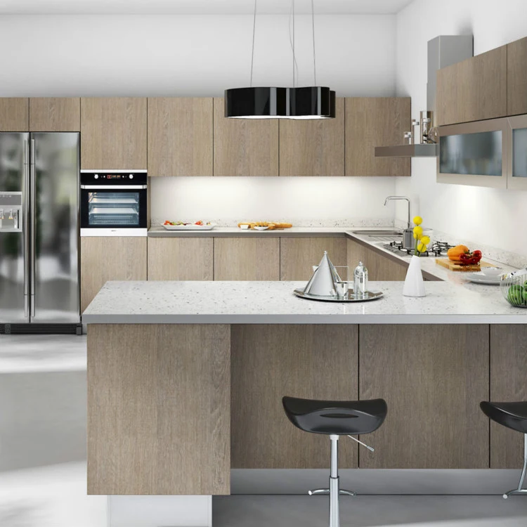 High end full house customize cabinets accessories handle free modular armarios de cocina