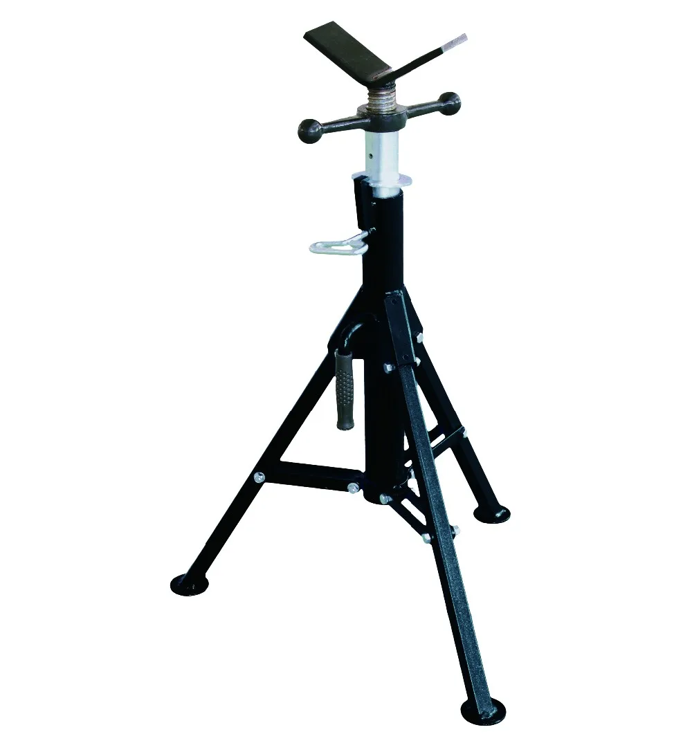 High quality adjustable height Pipe roll Stand for 12 Inch Steel Pipe