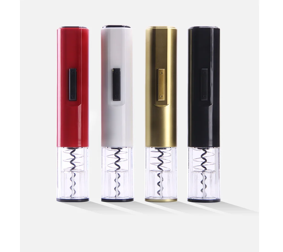 Electric Wine Bottle Opener Automatic Battery Powered Corkscrew with Tin Foil Cutter