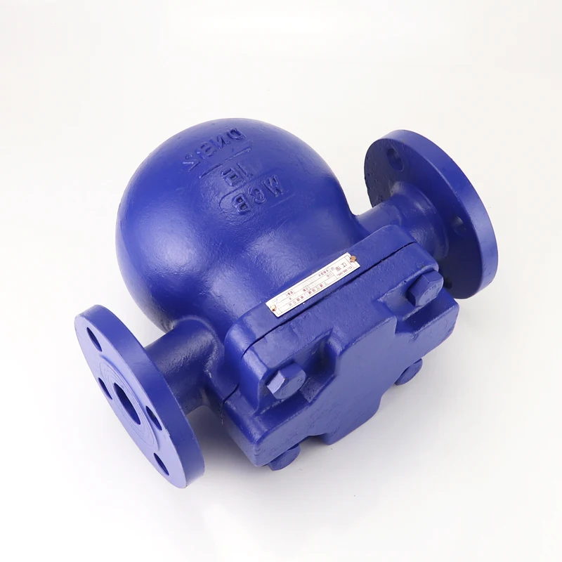 FT44H-16C manual lever trap manufactured in China for high temperature steam