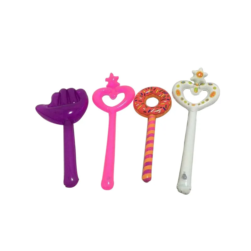 Inflatable toys Inflatable knives Inflatable hammers Five pointed star rods Manufacturer made to order