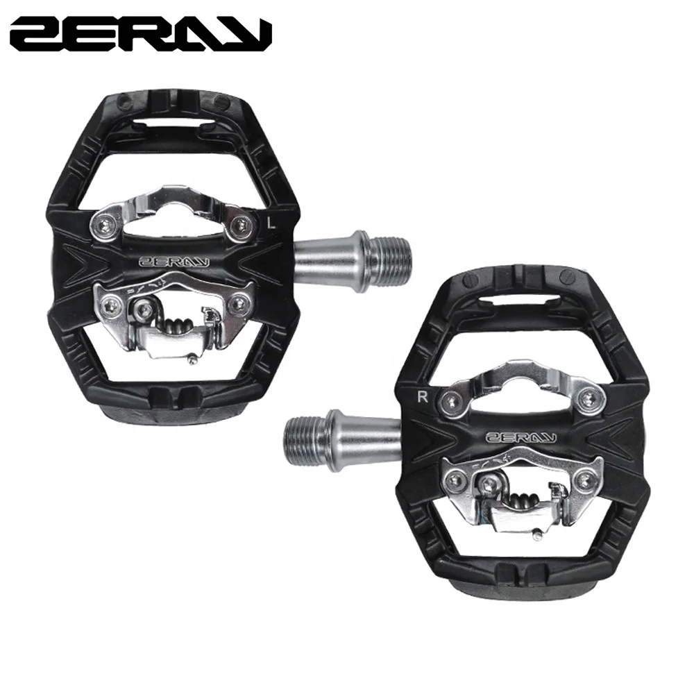 MTB Bike Pedals In Stock Multifunctional Pedal Compatible SPD Bicycle Accessories ZERAY ZP-109S
