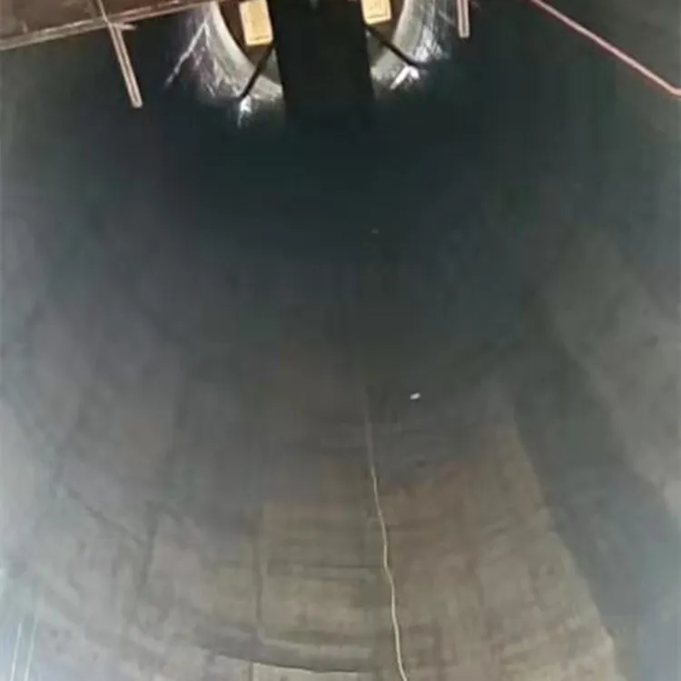 Two component hybrid spray polyurea for anti-corrosion of granulation tower