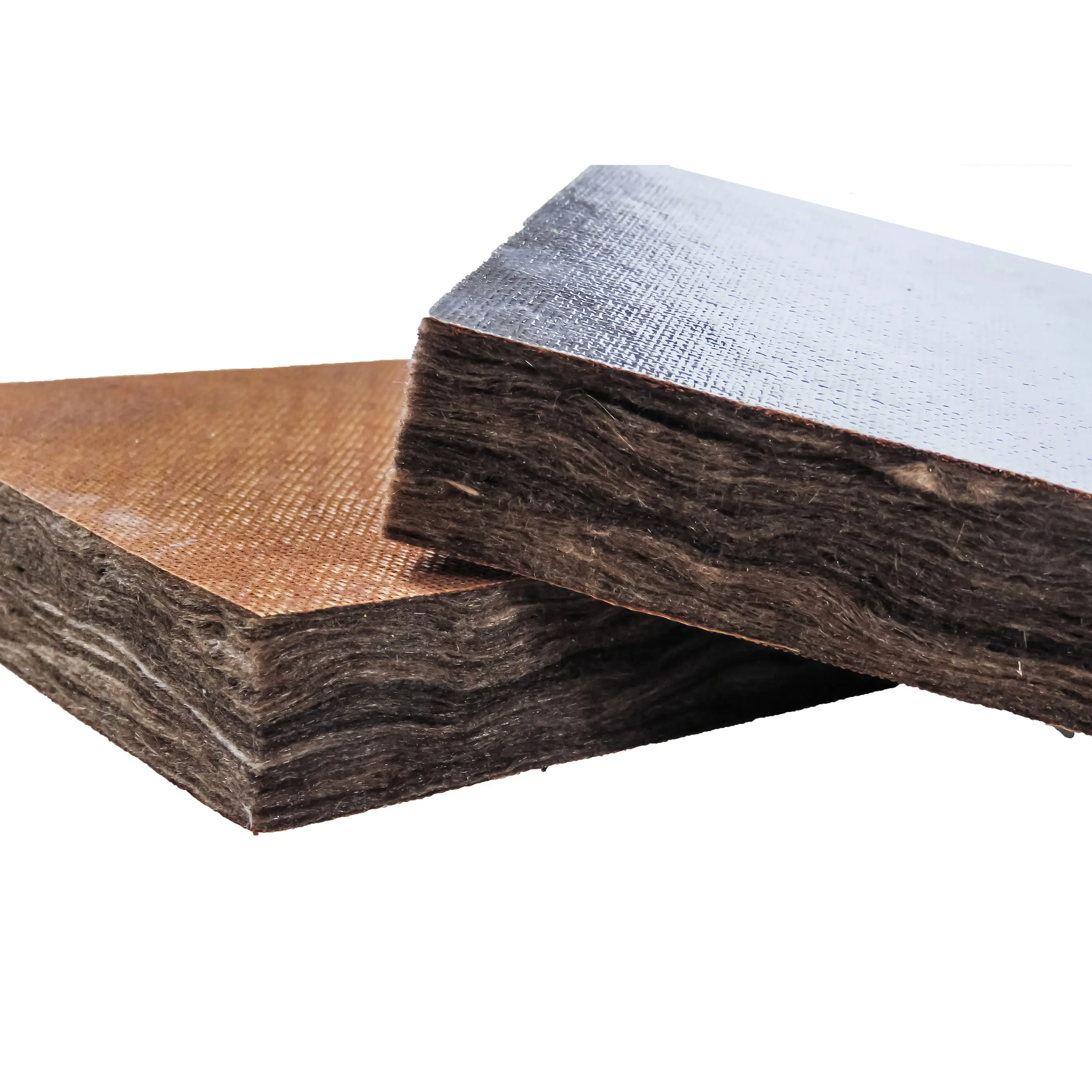 Customized  insulation brown color glass wool board for soundproof