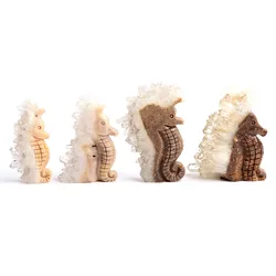 New Product Hand Made Natural Raw Rock Quartz Crystals Hippocampus Shaped Carvings With Cluster For Healing