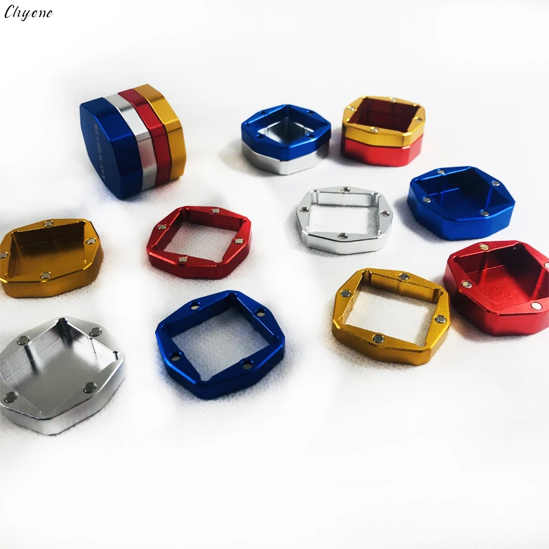 Chyone custom logo octagon  magnetic 4layers pool cue chalk holder carom cue chalk holder