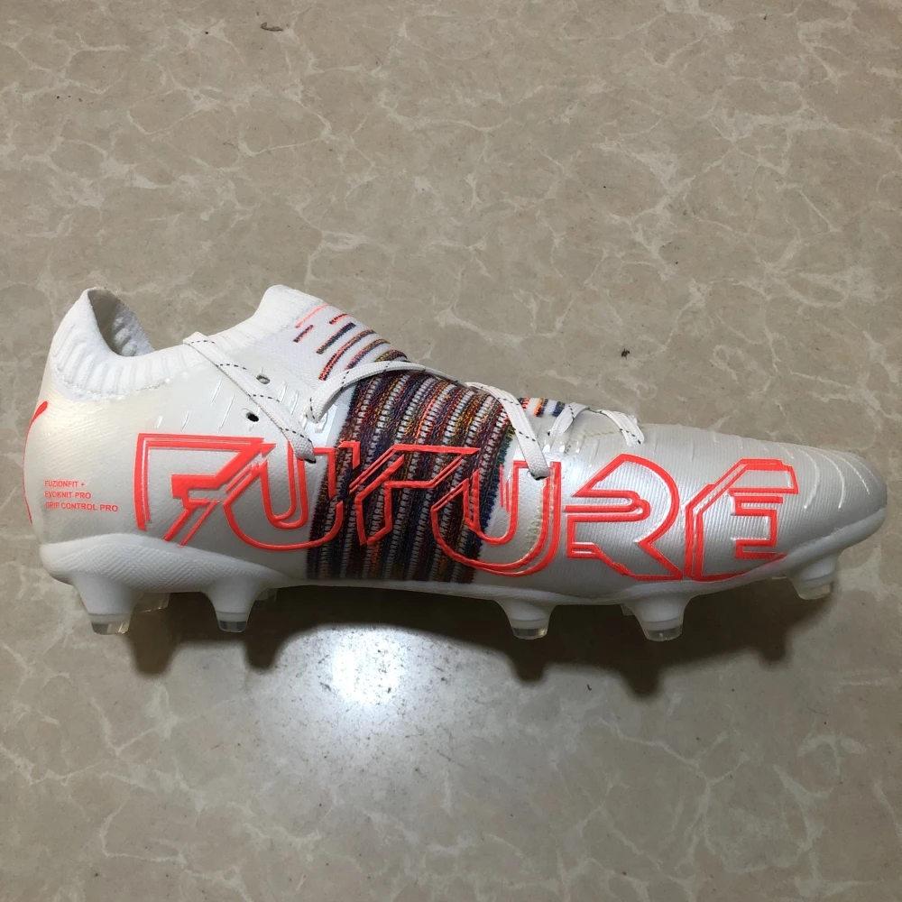 2021 new brand waterproof mens future Z 1.1 FG/AG football soccer shoes cleats white red blast football soccer shoes boots