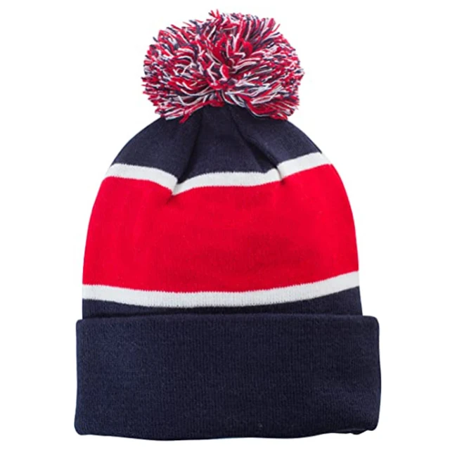 Custom snapback headwear soccer football fitted pom pom beanie sports club trucker bucket knit winter cap hat