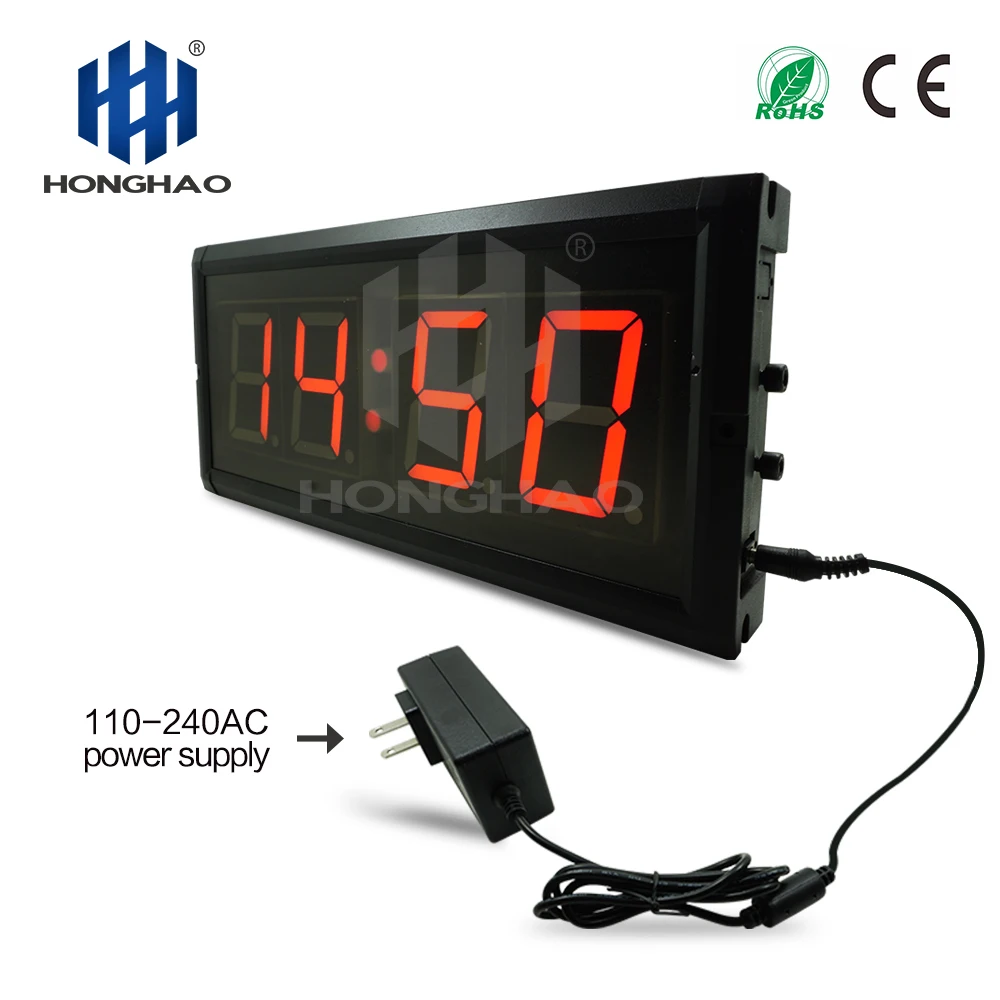 Hangzhou Manufacture Wholesale Portable 3 Inch 4 Digit Interval Crossfit Mini Timer