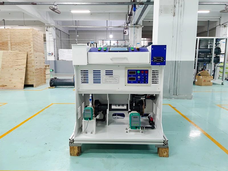 Available Chlorine Capacity 50g/hr Electrolysis Salt Water Chlorinator  Sodium Hypochlorite Generator for Water Treatment