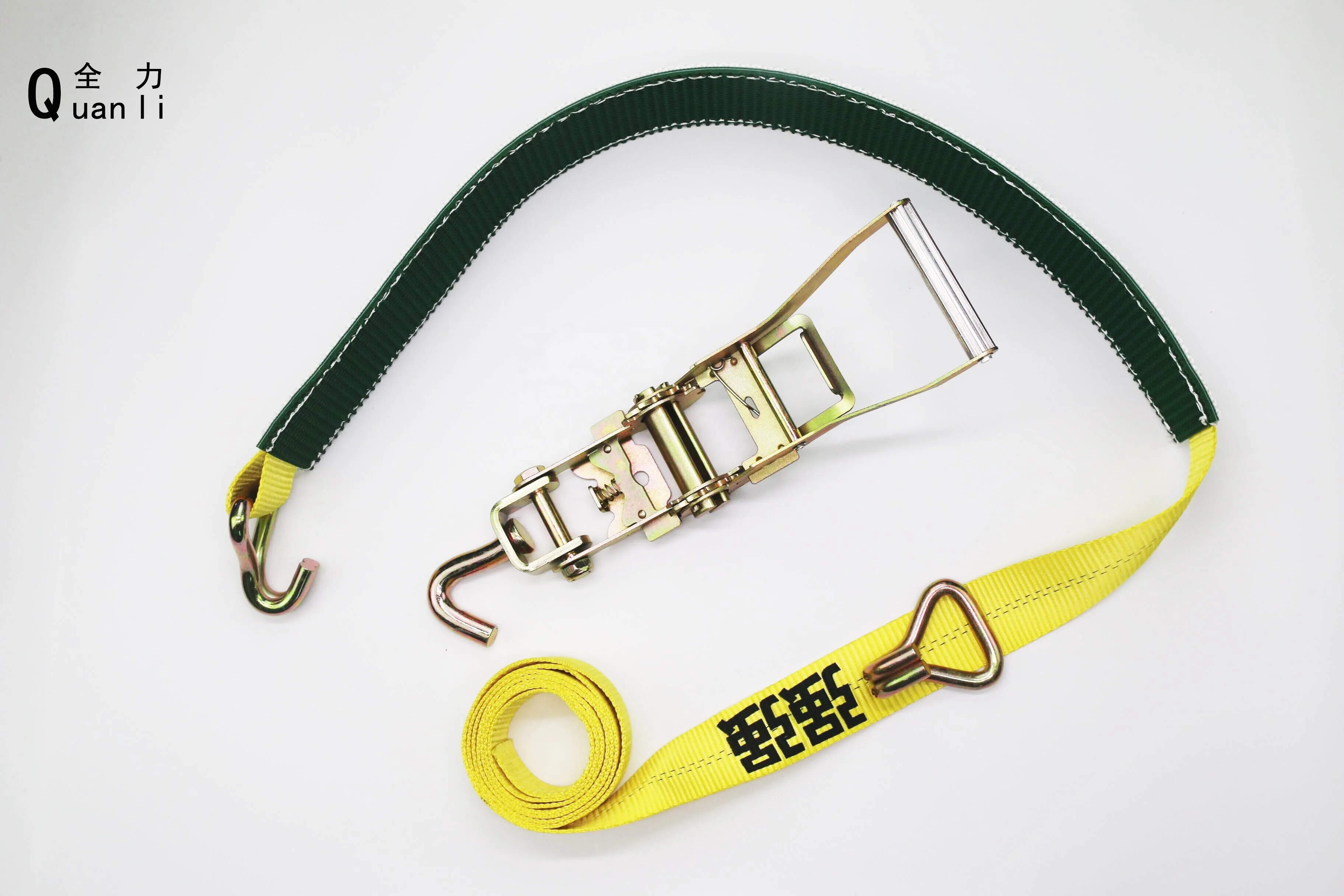 Hot Sale Polyester ratchet tie down Strap for car