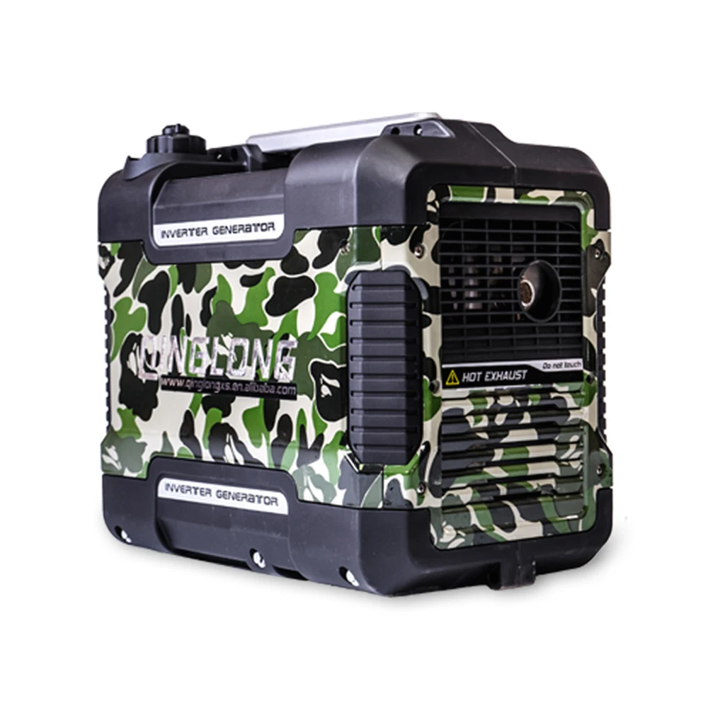 Best price 12v soundproof 2kva portable silent camping gasoline inverter generator for home use