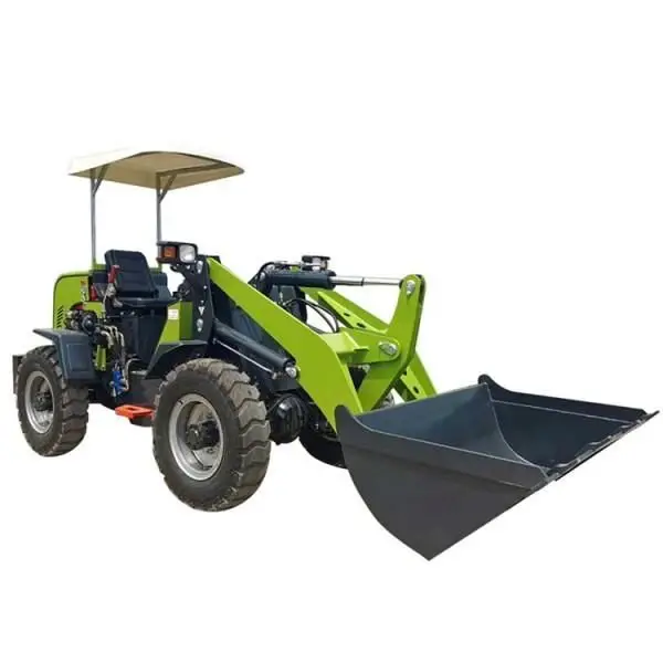25hp diesel Engine Rato Gas Mini Wheel Loader Front Skid Steer for