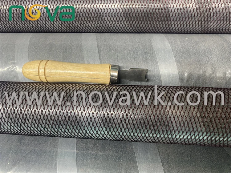 Fishing Net Warp Knitting Warp Good After Sales Service Knotless Fishing Net Raschel Karl Mayer Knitting Machine