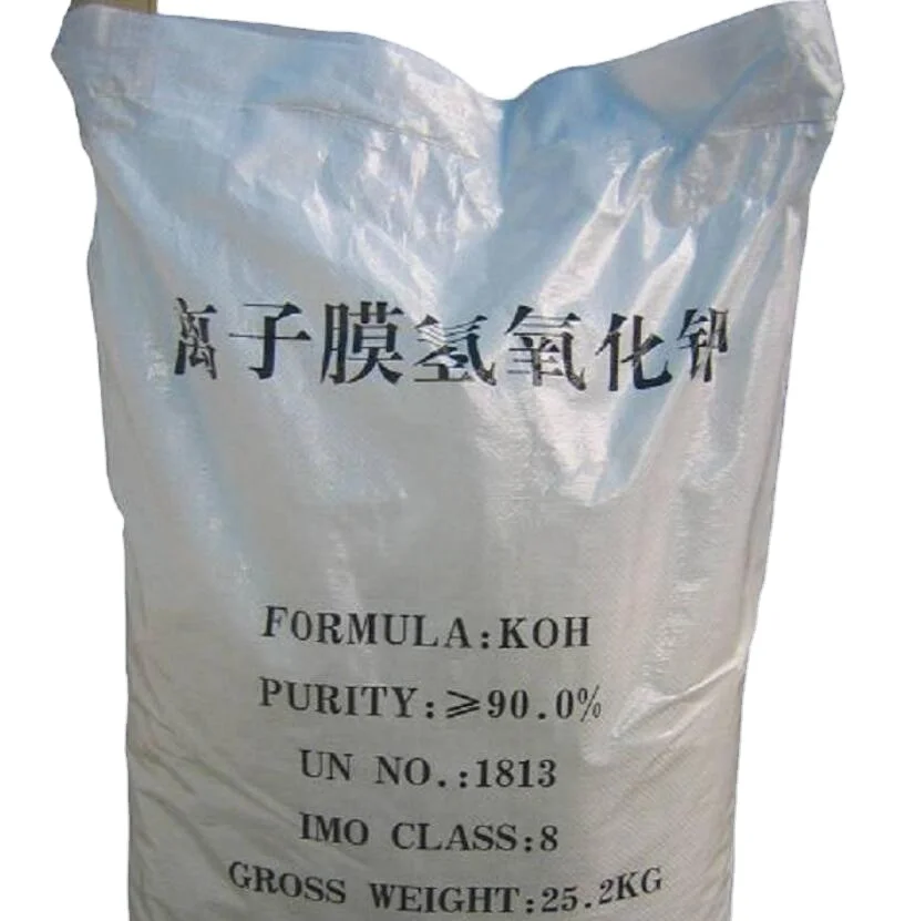 Professional Supplier white flakes 90% potassium hydroxide / KOH with low price 1310-58-3
