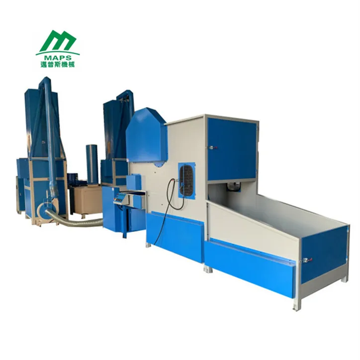 Automatic Soft Toy Plush Stuffed Machine Cotton Seat Cushion Fiber Pillow Inner Filling Blowing Stuffing Machine