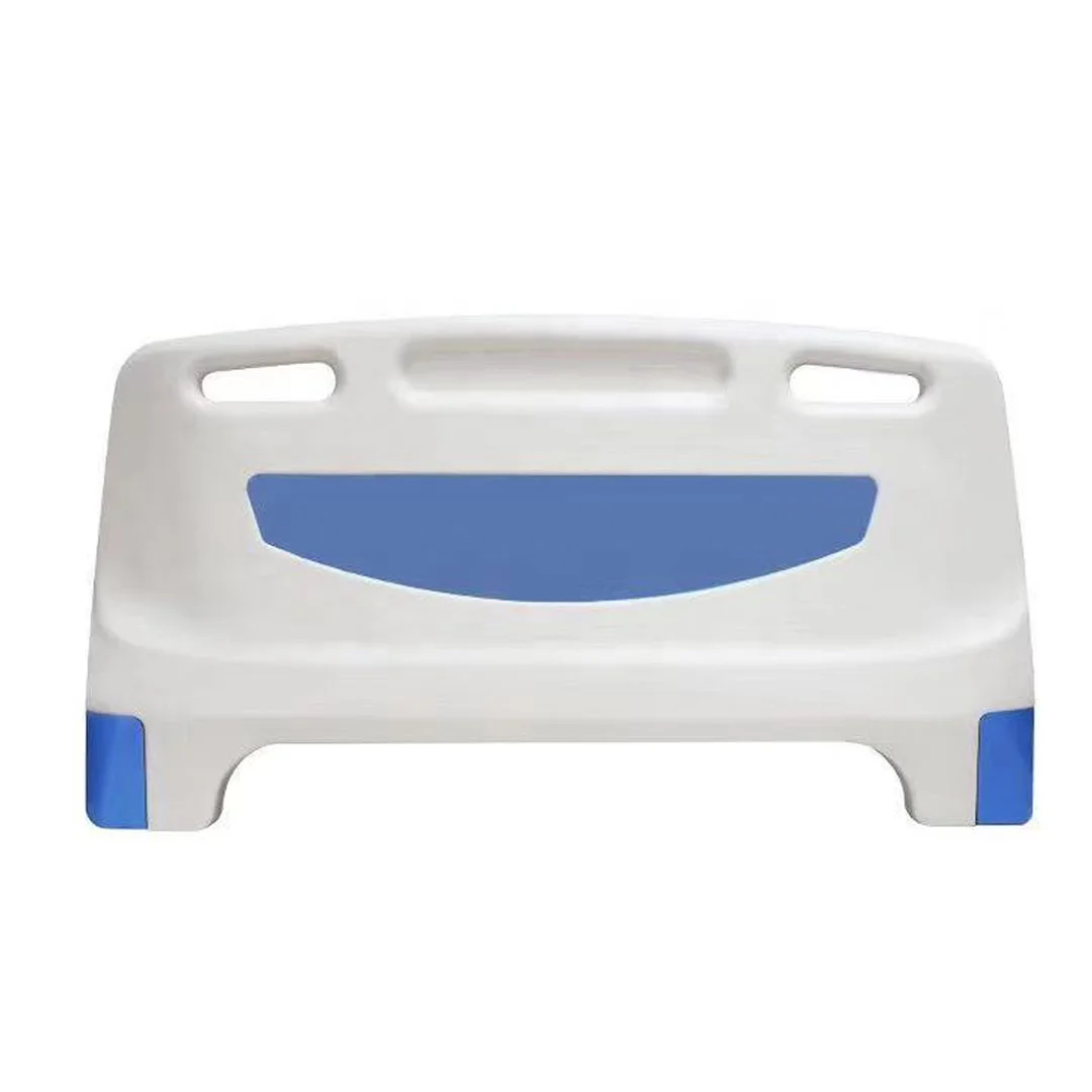 Eco-abs hospital bed adjustable medical bed spare parts plastic headboard and footboard