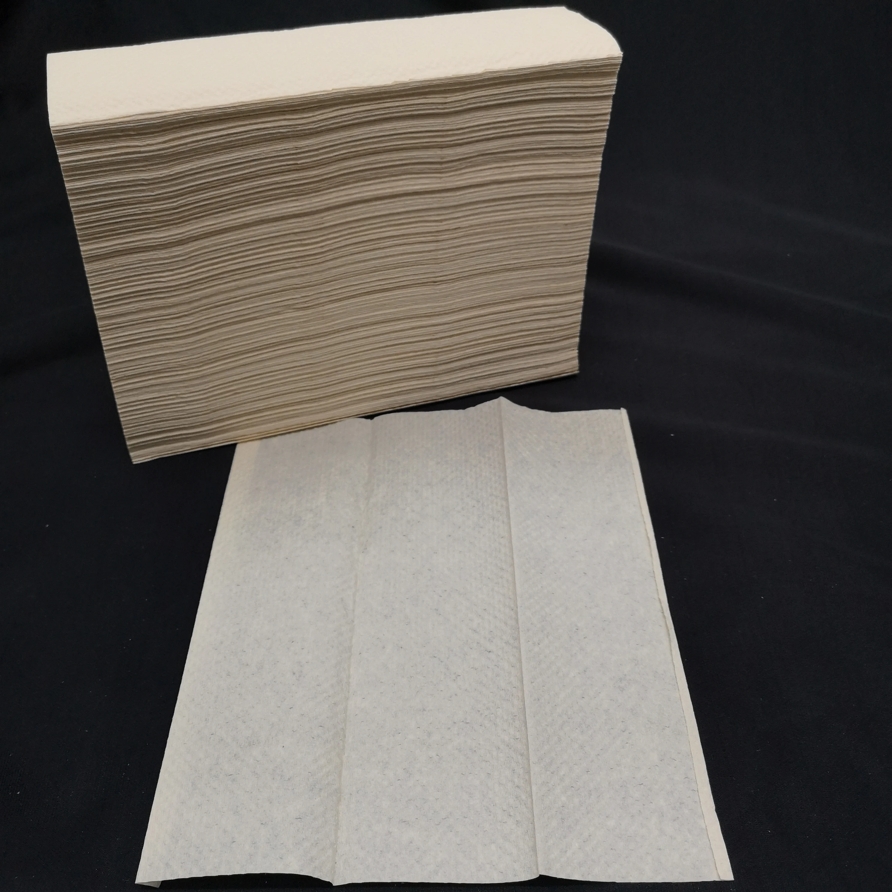 1 ply Eco-Friendly Water Absorption White Virgin Z-Fold Hand Towel Paper