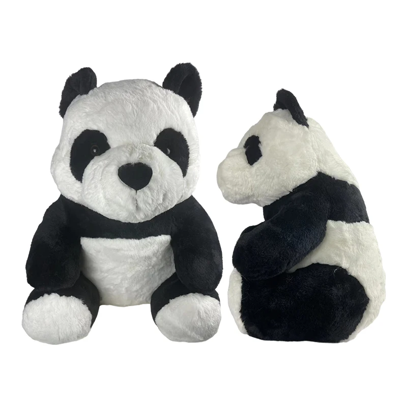 Reversable cotton corn cotton Plush Stuffed Pandas Bear Toys For Kids Gift Giant Soft Doll Plush Panda Toy For Children