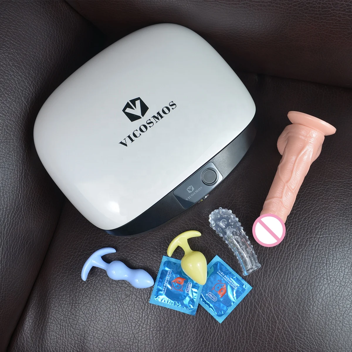 Sex products masturbator penis ring realist dildo titan gel bondage BDSM storage box fingerprint for couples