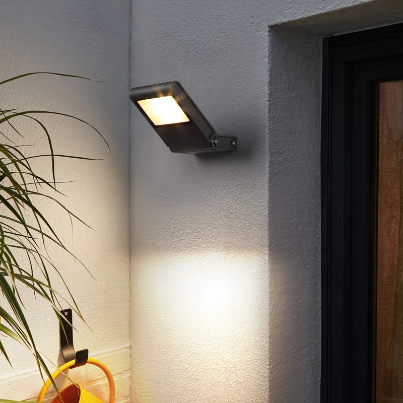 Top LED Solar Wall Lamps with Rear Projection- Solar Motion Night Lights Auto On/Off Outdoor Wall Lamp 20/30/60/90 LED