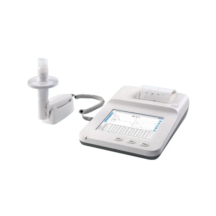 Desktop portable digital lung spirometer pulmonary function meter