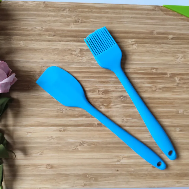 Grease brush household high temperature resistant whole package silicone barbecue baking brush