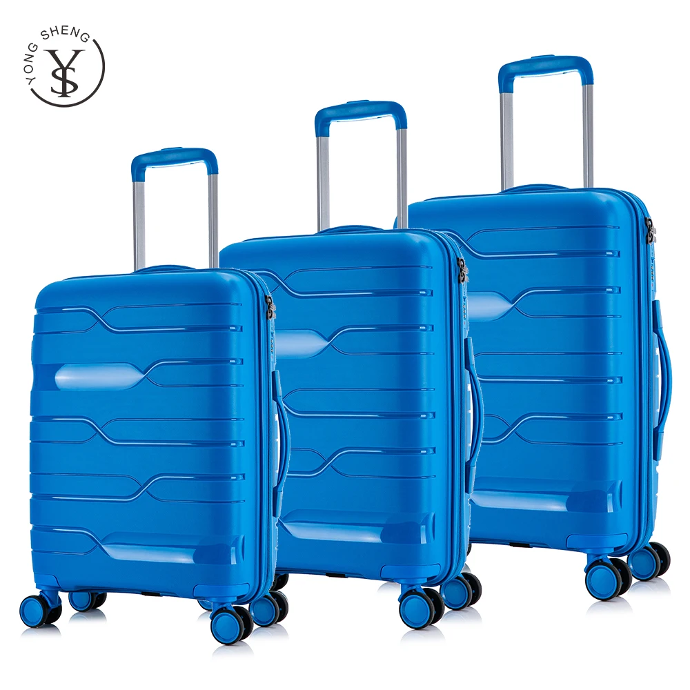 Полипропиленовый чемодан наборы для путешествий дизайнерский ручной клади оптовая