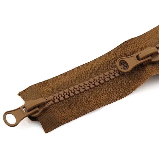 High Quality Zipper for Garment High Appearance and Reasonable Price Two Open Autolock Two Sliders Plastic Zipper Colorful Tape