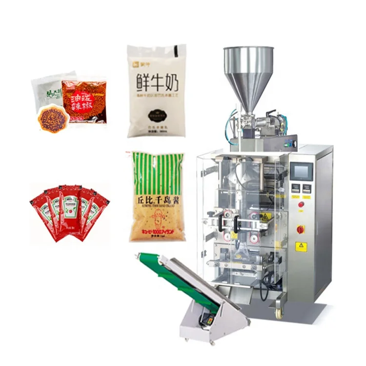Automatic Tomato Sauce Ketchup Packing Machine with Bag Making