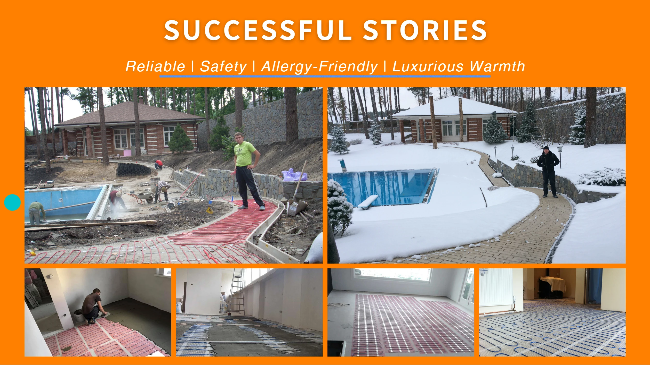 underfloor heating mat